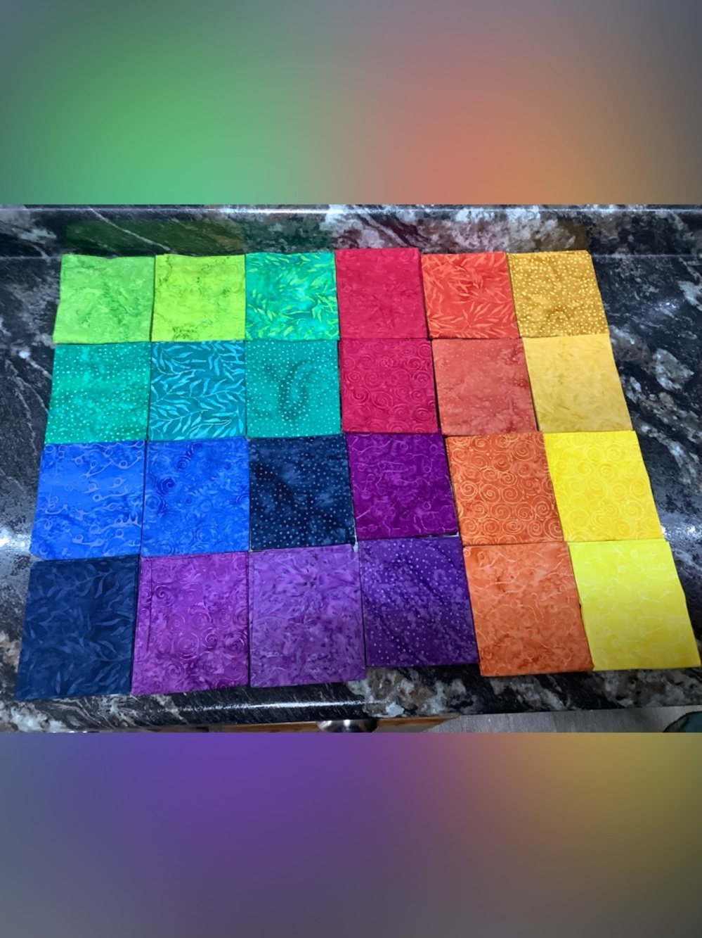 24 Batik Etcetera fat Quarters
